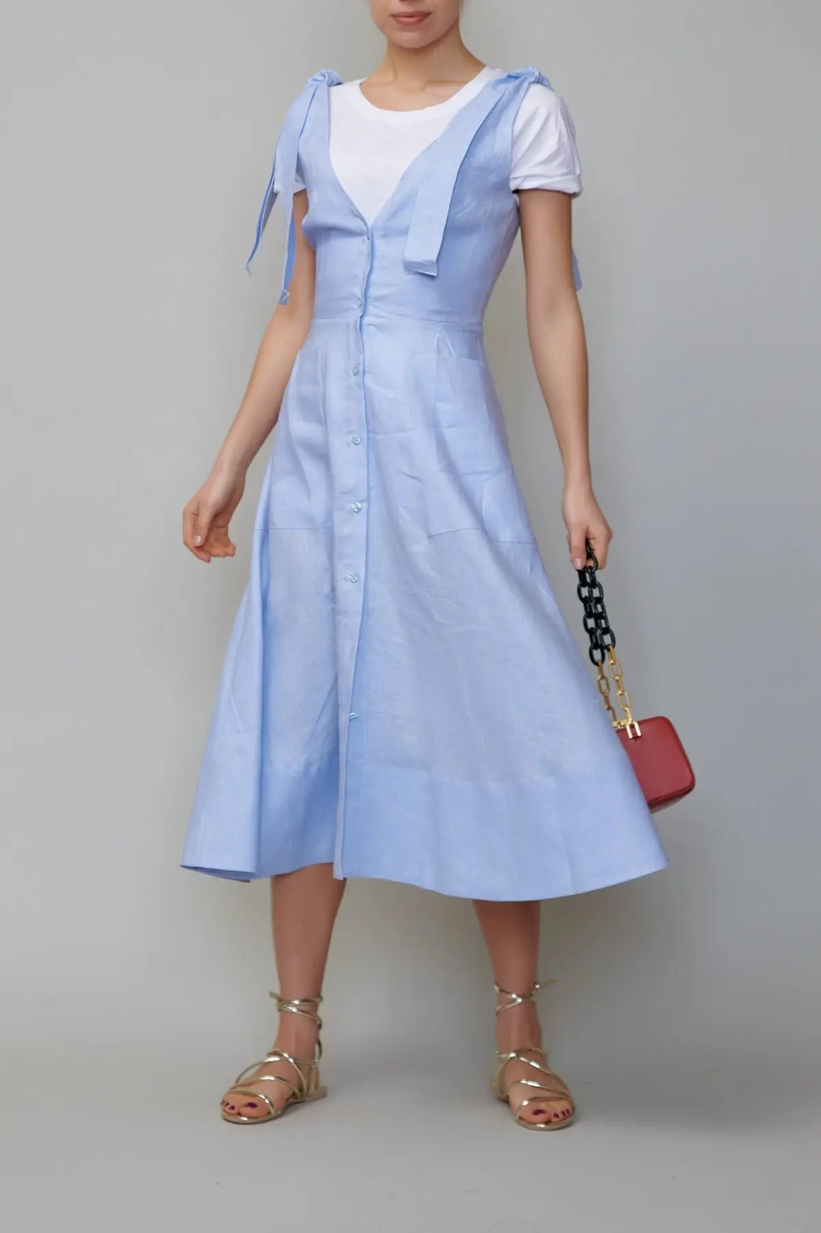 Sarafan din in bleo deschis milla milla