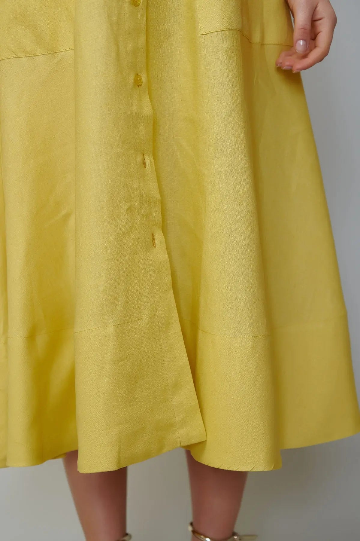 Sarafan din in galben milla milla