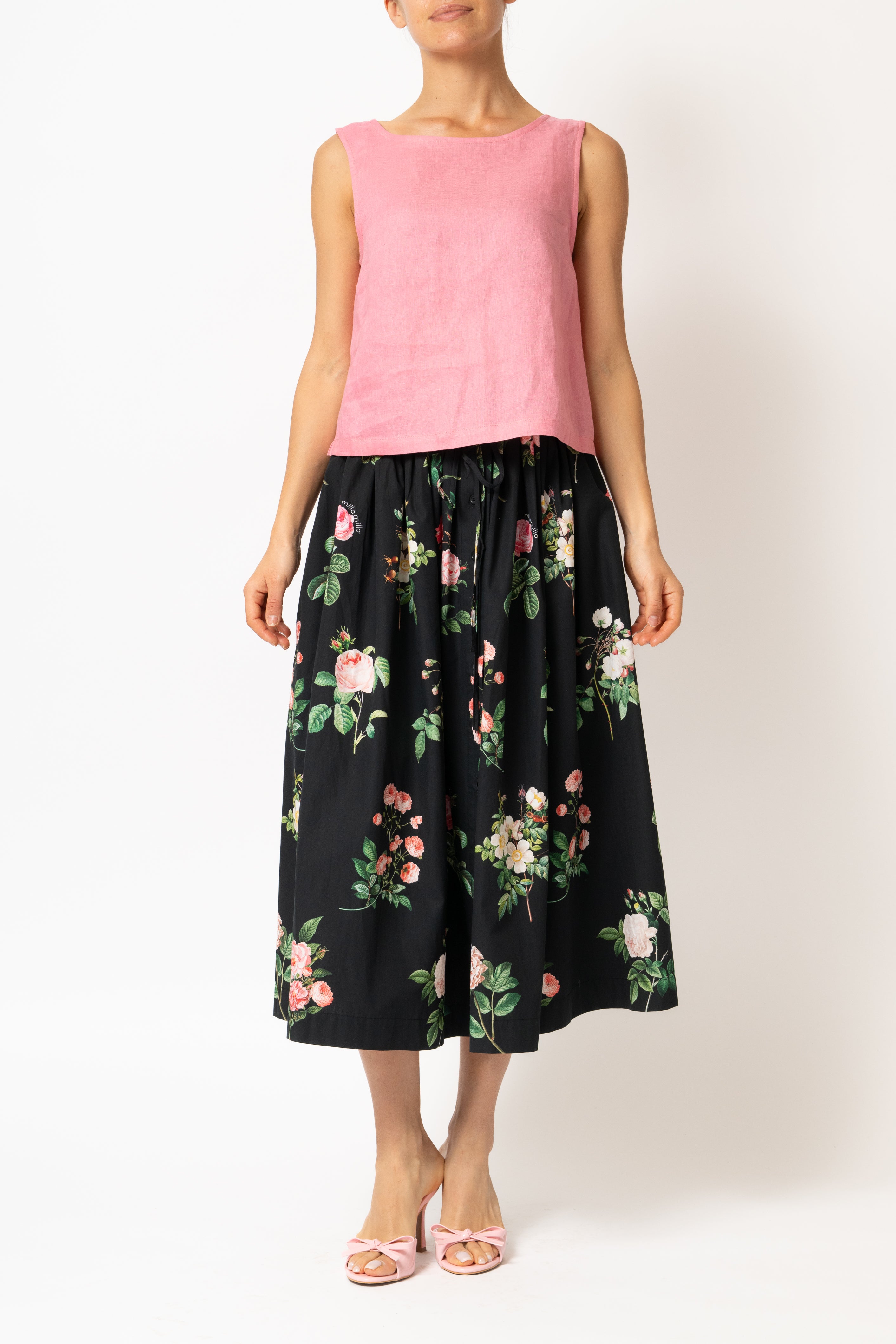Bluza Fara Maneci, din In Roz
